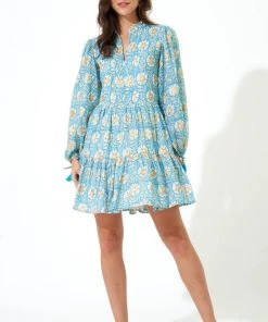 OLIPHANT Long Sleeve Yoke Dress
