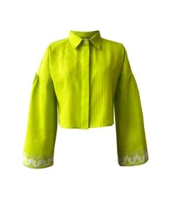 De Castro Green Espinas Top