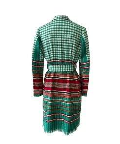 De Castro Green Gingham Jacket
