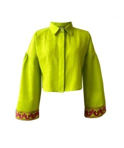 De Castro Green Espinas Top