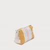 Neely & Chloe Ariel Okin X N&C Small Coated Canvas Pouch Striped ACCESSORIES