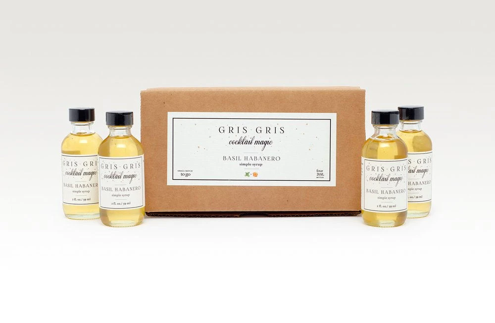 Gris Gris To Go- Boxed Set Of Basil Habanero 4 Gris Gris To Go- Boxed Set Of Basil Habanero