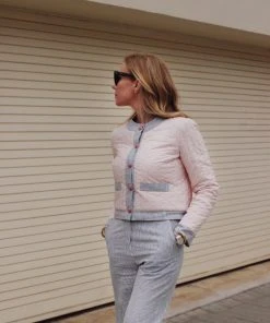 Nina Blanc The Coco Quilted Jacket CLOTHING