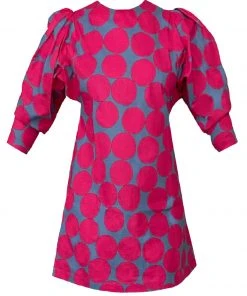 Casey Marks Amy Dress In Hot (Pink) Spot