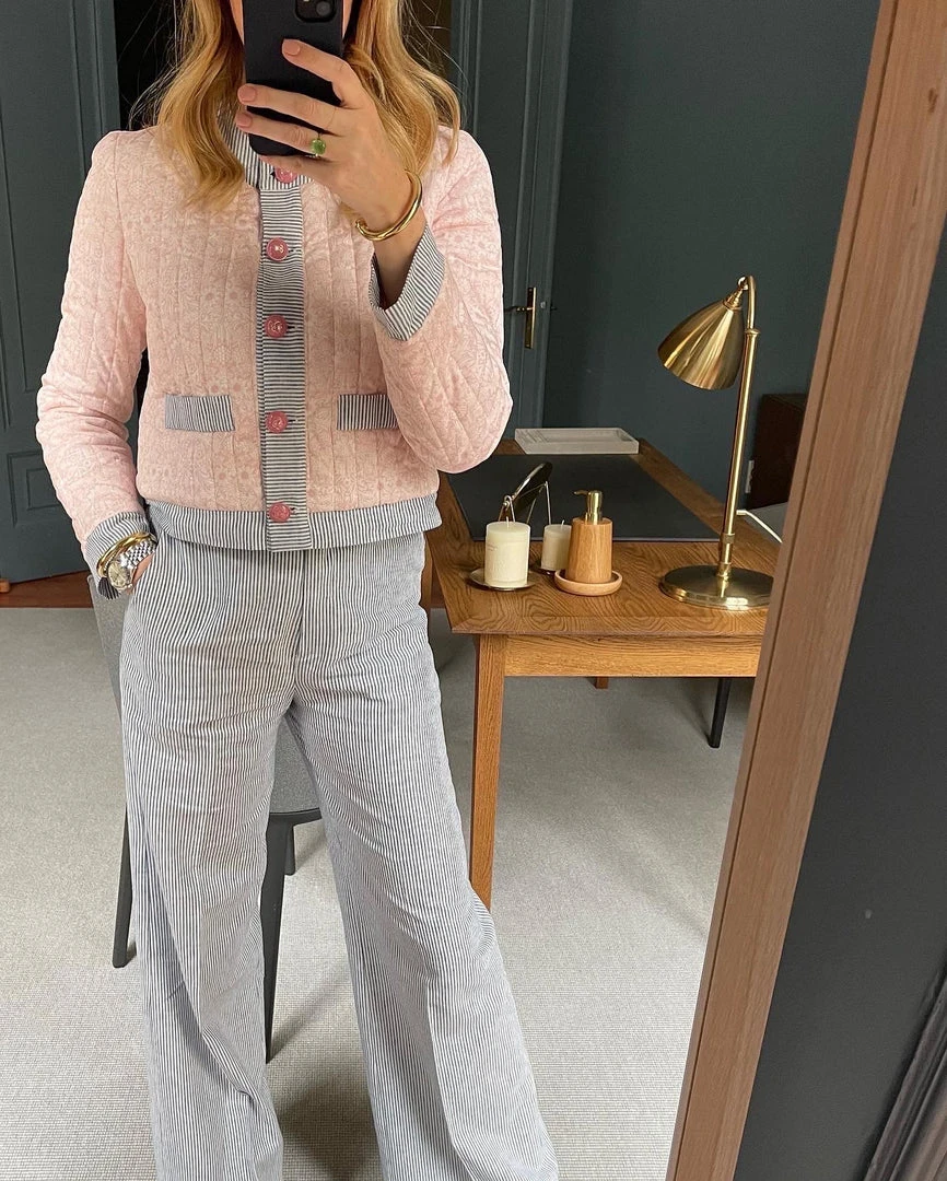 Nina Blanc The Coco Quilted Jacket CLOTHING 8 Nina Blanc The Coco Quilted Jacket CLOTHING