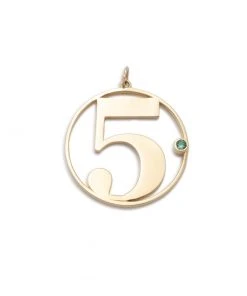 Heritage Jewelry Small Number Charm