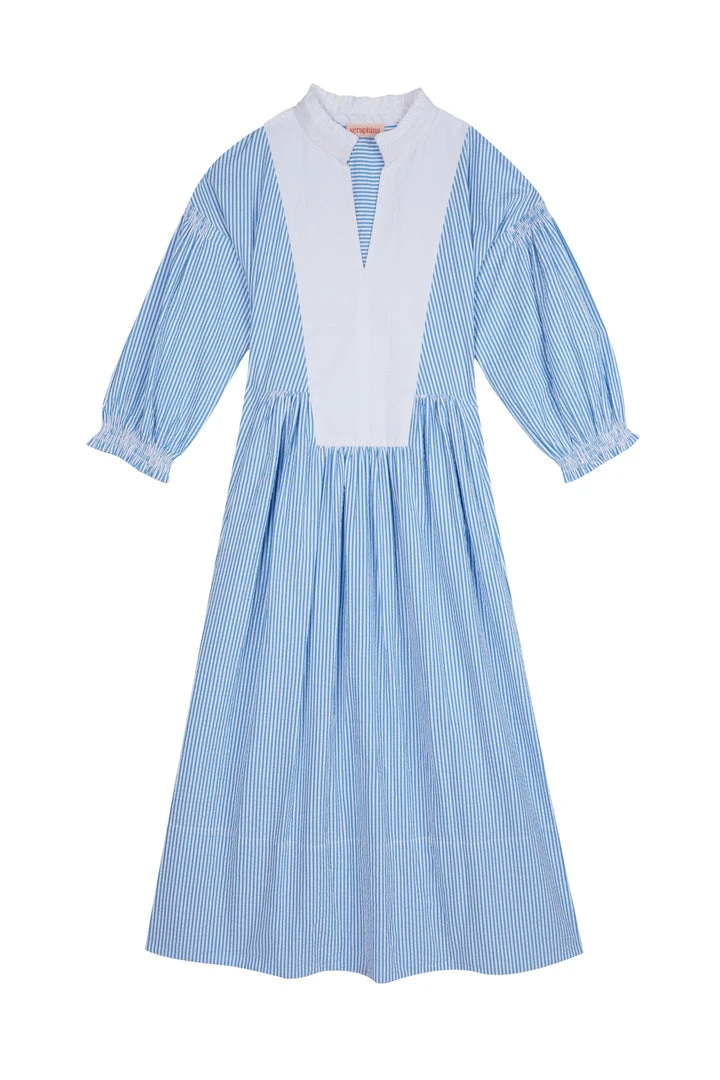 Seraphina THE MIDI SMOCKED COLLAR DRESS | 6 Seraphina THE MIDI SMOCKED COLLAR DRESS |
