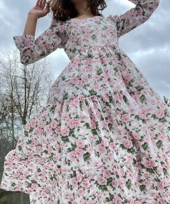 Hortense Rose De Jour Dress