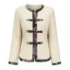 SKYLENCE WHAT'S HOT Chelsea Tang Tweed Jacket White