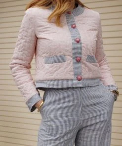 Nina Blanc The Coco Quilted Jacket CLOTHING 13 Nina Blanc The Coco Quilted Jacket CLOTHING