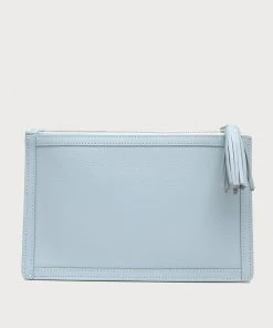 Neely & Chloe WHAT'S HOT No. 60 Double Zip Shoulder Goat Embossed