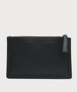 Neely & Chloe WHAT'S HOT No. 60 Double Zip Shoulder Goat Embossed