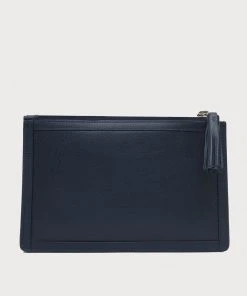 Neely & Chloe WHAT'S HOT No. 60 Double Zip Shoulder Goat Embossed