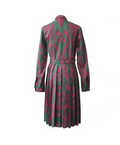 De Castro Pink And Green School Dress