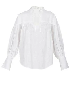 Hess Amalia Linen Blouse Tops