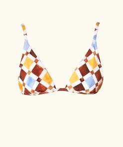 Follow Suit Mme. Mink The Annie Top - Ponza Print