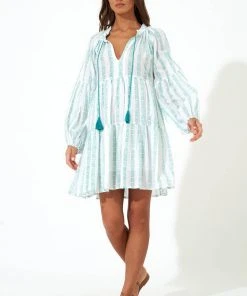 OLIPHANT Balloon Sleeve Short- Archer Green