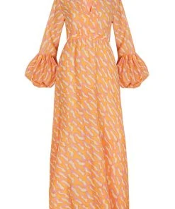 Hess Aura Long Dress Block Print Calling All Colors