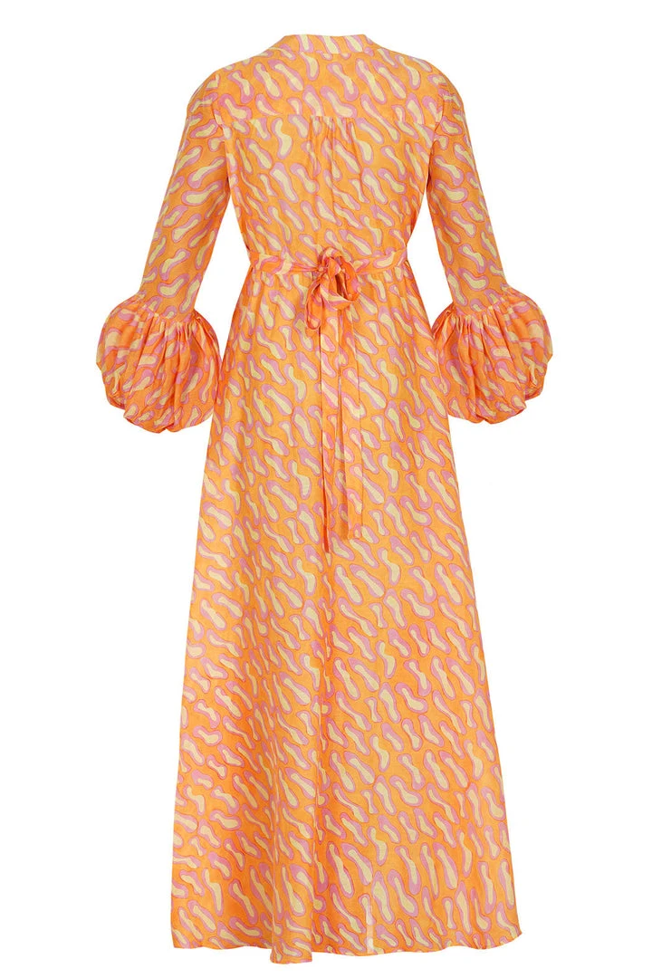 Hess Aura Long Dress Block Print Calling All Colors 5 Hess Aura Long Dress Block Print Calling All Colors