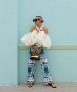 De Castro Aquamarine Rainbow Trousers