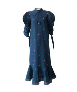 De Castro Blue Margarita Dress