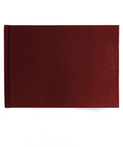 Sloane Stationery GUEST BOOK - BURGUNDY Stationery & Home