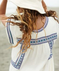 The Coast Brand Bayley Dress - Mint/Light Violet/Navy 8 The Coast Brand Bayley Dress - Mint/Light Violet/Navy