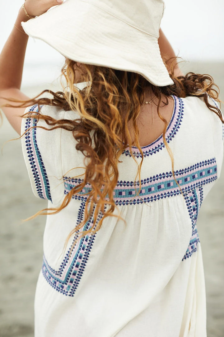 The Coast Brand Bayley Dress - Mint/Light Violet/Navy 5 The Coast Brand Bayley Dress - Mint/Light Violet/Navy