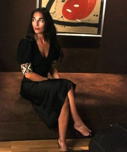 RosewaterHouse Embroidered Del Blouse - Black 8 RosewaterHouse Embroidered Del Blouse - Black