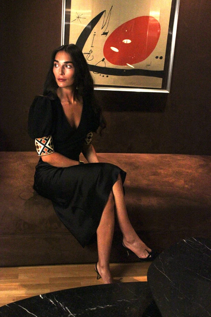 RosewaterHouse Embroidered Del Blouse - Black 4 RosewaterHouse Embroidered Del Blouse - Black