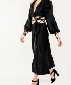 RosewaterHouse CLOTHING Isfahan Dress - Black
