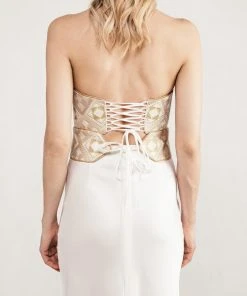 RosewaterHouse CLOTHING Avin Slip Skirt - Ivory