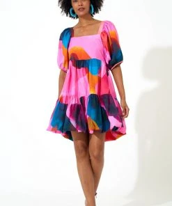 OLIPHANT Bubble Skirt Mini- Basel Pink