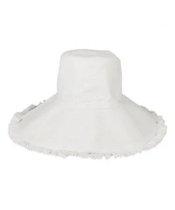 Hat Attack Canvas Packable Hat- White