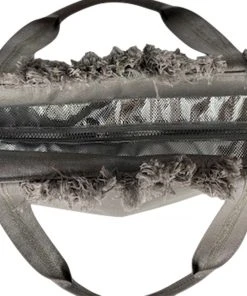 Hat Attack Canvas Cooler Tote- Metallic