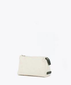 Neely & Chloe No. 30 The Small Canvas Pouch Pebble