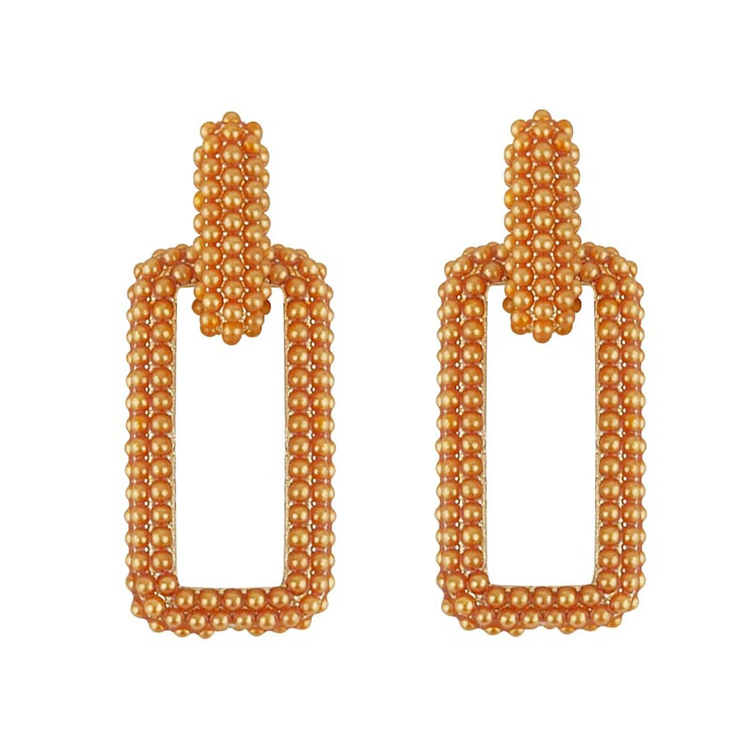 QuayL Chain Link Hoops - Bronze ACCESSORIES 3 QuayL Chain Link Hoops - Bronze ACCESSORIES