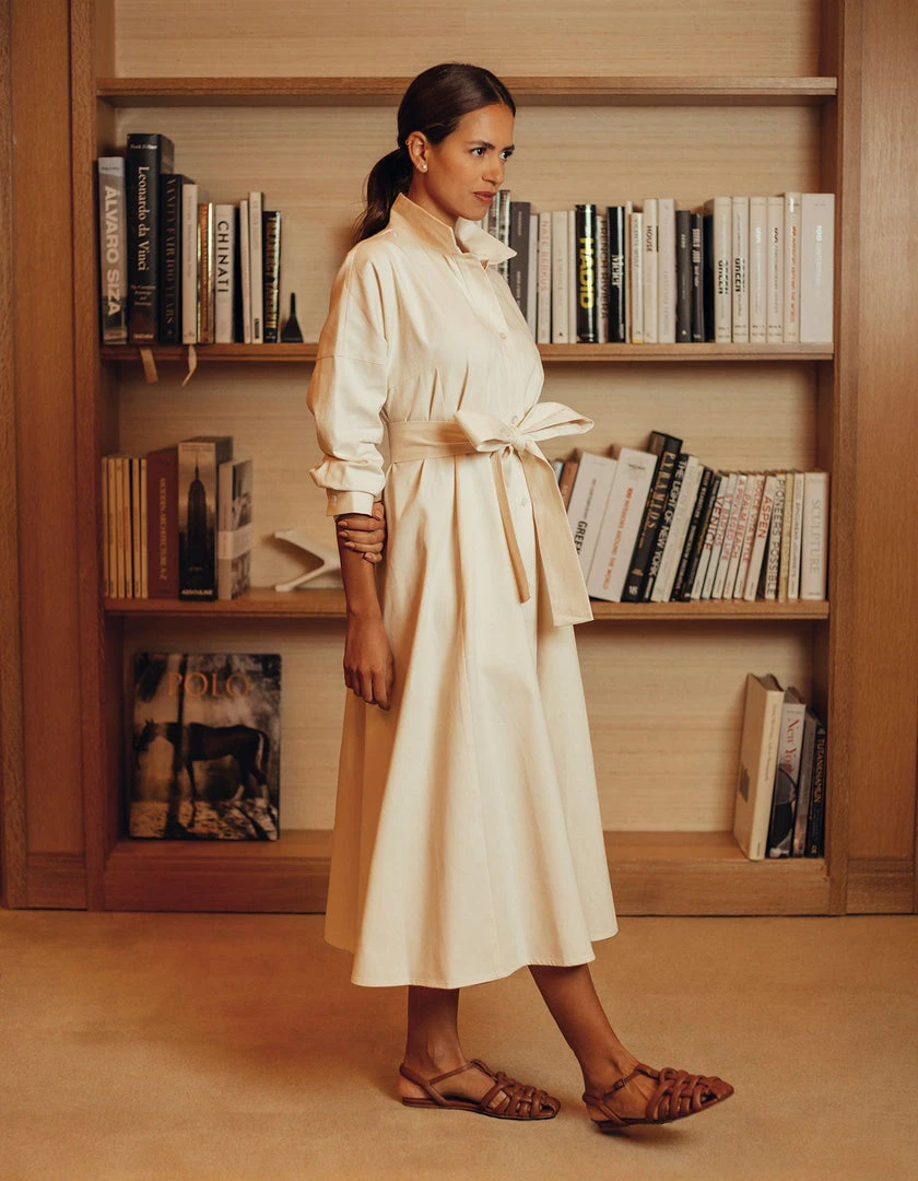 Daphne Wilde WHAT'S HOT Stella In Cream Cotton 3 Daphne Wilde WHAT'S HOT Stella In Cream Cotton