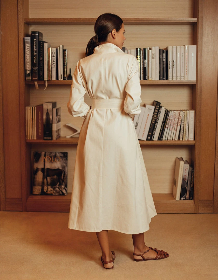 Daphne Wilde WHAT'S HOT Stella In Cream Cotton 5 Daphne Wilde WHAT'S HOT Stella In Cream Cotton