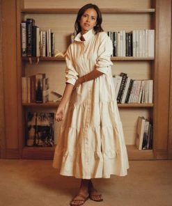 Daphne Wilde Giovanna In Cream Cotton 10 Daphne Wilde Giovanna In Cream Cotton