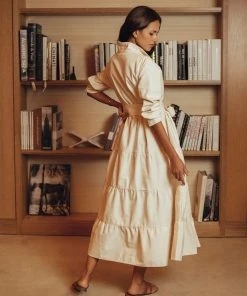 Daphne Wilde Giovanna In Cream Cotton 8 Daphne Wilde Giovanna In Cream Cotton