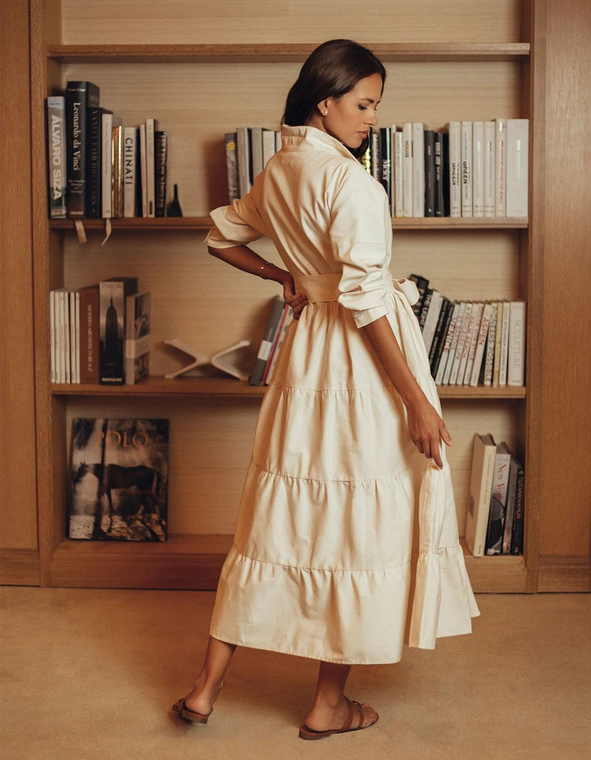 Daphne Wilde Giovanna In Cream Cotton 4 Daphne Wilde Giovanna In Cream Cotton