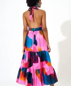 OLIPHANT Cross Front Maxi- Basel Pink