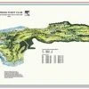 Vintage Golf Course Maps Father's Day Cypress Point