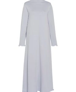 Casey Marks Lounge Dress In Ice Blue Ponte Knit WHAT'S HOT