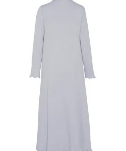 Casey Marks Lounge Dress In Ice Blue Ponte Knit WHAT'S HOT