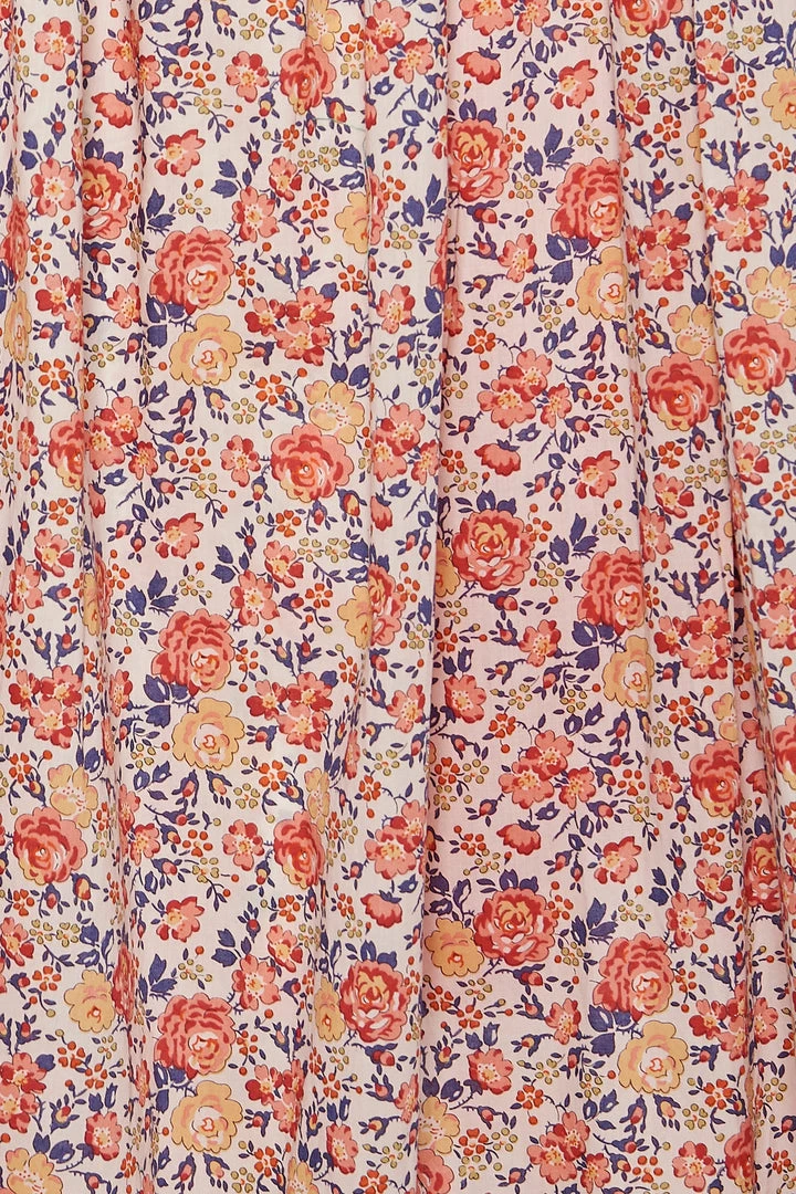 Casey Marks WHAT'S HOT Jaime Dress In Coral Floral 6 Casey Marks WHAT'S HOT Jaime Dress In Coral Floral