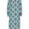 Casey Marks WHAT'S HOT Grace Dress In Turquoise Chinoiserie