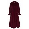Daydress Alma Dress In Red Velvet Needlecord WHAT'S HOT 1 Daydress Alma Dress In Red Velvet Needlecord WHAT'S HOT