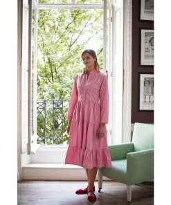 Daydress WHAT'S HOT Dakota Dress In Pink Poplin